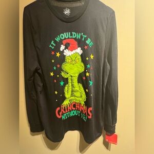 Dr. Seuss "It Wouldn't Be Grinchmas Without Me!" Shirt         Mens Large